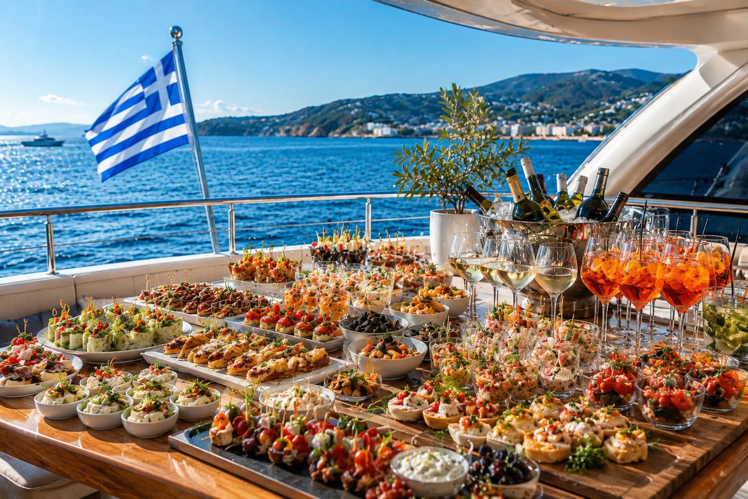 τροφοδοσία πλοίων και κότερων