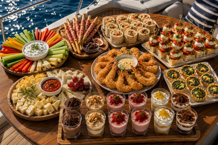 catering σκαφών και γιοτ
